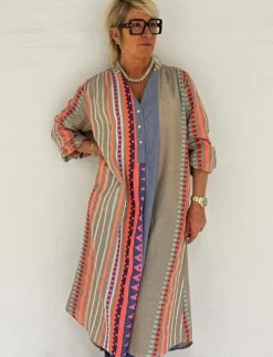 Love 3/4 Jacquard Dress MULTICOLOUR (Preorder Levering start april)