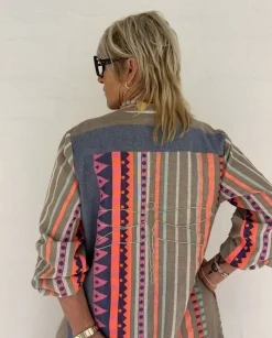 Love 3/4 Jacquard Dress MULTICOLOUR (Preorder Levering start april)