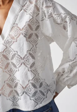Love1307 Blouse CREAM LACE