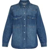 Love1276 Denim Shirt M. BLUE USED