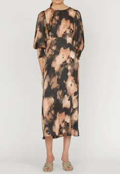 Love914-18 Dress BLACK GRAPHIC