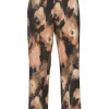 Love1024-35 Pants BLACK GRAPHIC