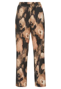 Love1024-35 Pants BLACK GRAPHIC
