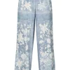 Love1176-4 Pants FLOWER