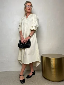 Love Poplin Dress CHALK