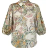 Love436-9 Shirt MULTI PAISLEY