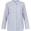 Love1281 Shirt NAVY STRIPE