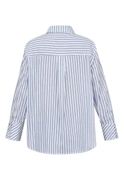 Love1281 Shirt NAVY STRIPE