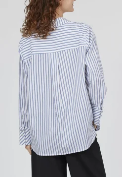 Love1281 Shirt NAVY STRIPE