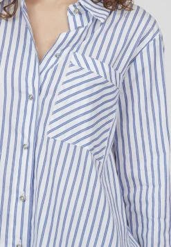 Love1281 Shirt NAVY STRIPE