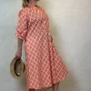 Love SS Poplin Dress PRINT (Preorder Levering start april)