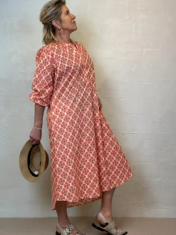 Love SS Poplin Dress PRINT (Preorder Levering start april)