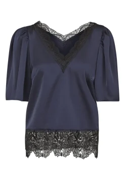 Love1079 Top NAVY/BLACK