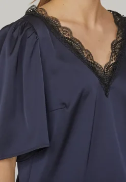 Love1079 Top NAVY/BLACK