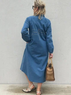 Lucca Denim Dress BLUE