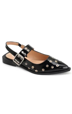 Lucinda Ballerina Shoe 8299 BLACK