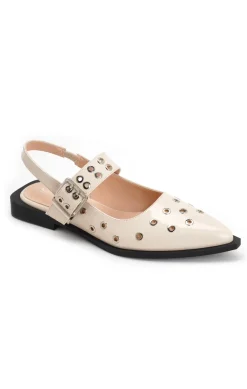Lucinda Ballerina Shoe 8299 BEIGE