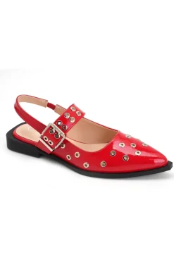 Lucinda Ballerina Shoe 8299 RED