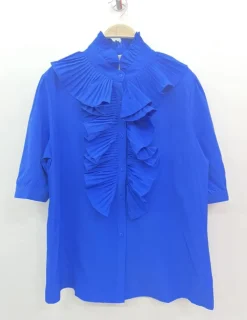 Lulu Flæseskjorte INDIGO BLUE