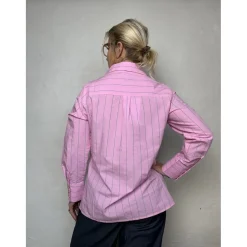 Madison Stripe Shirt PINK STRIPE