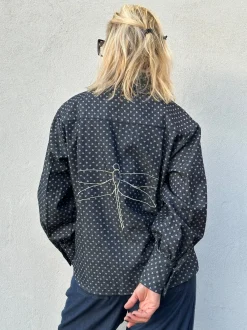 Malmø Denim Heart Shirt BLUE