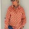 Malmø Flower Shirt PRINT (Preorder Levering start april)