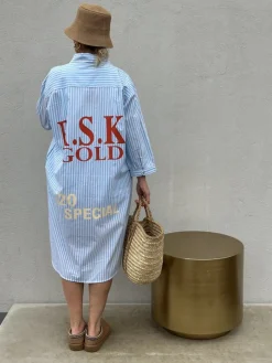 Malmø Skjortekjole LIGHT BLUE (Preorder Levering start april)