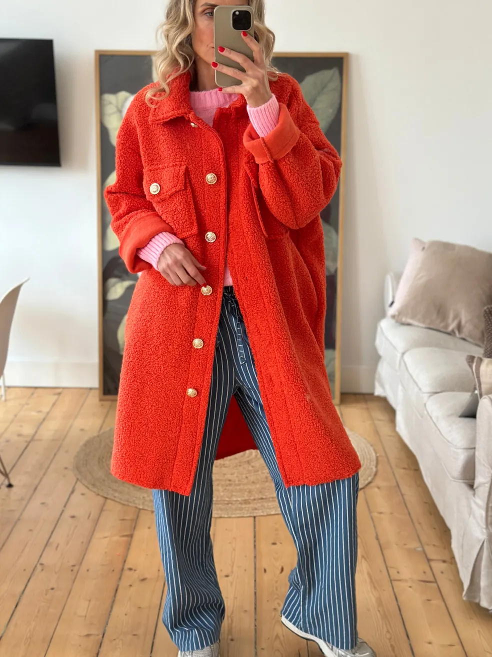 21391 MdcLois Jacket ORANGE