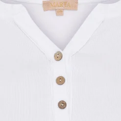 2553 MdcMagali LS Tee WHITE