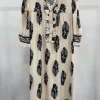 259077-1 MdcNaomi Dress BEIGE/BLACK