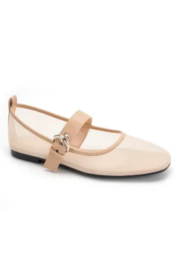 Mesh Ballerina Shoe 8314 APRICOT