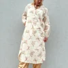 Miami Kaftan OFF WHITE GOLD (Preorder Levering start april)