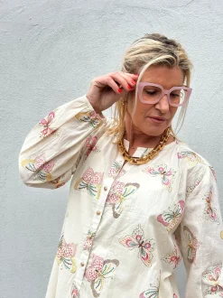 Miami Kaftan OFF WHITE GOLD (Preorder Levering start april)