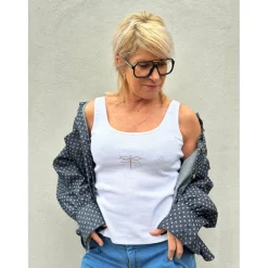 Osaka Summer Tank Top WHITE
