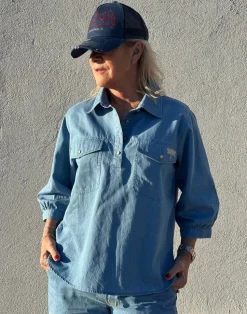Oslo Denim Shirt LIGHT BLUE