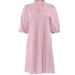 Pauline Dress ROSE STRIPE