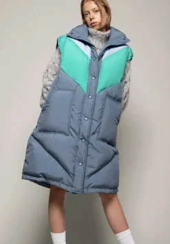 Peace Puffer Vest NIGHT SKY