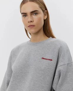 S251420 ElisW Sweatshirt GREY MELANGE