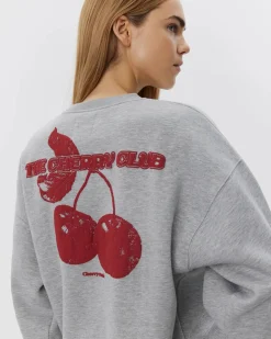 S251420 ElisW Sweatshirt GREY MELANGE