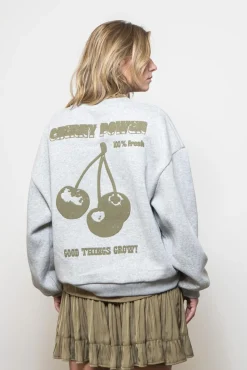 S243380 Sweatshirt GREY MELANGE