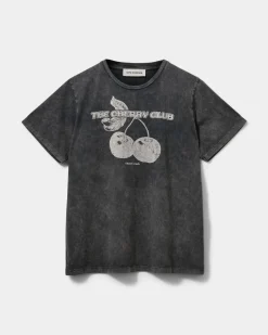 S251435 Zena SW T-shirt WASHED BLACK