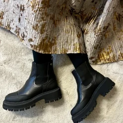 Sally Girl Low Støvle BLACK