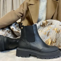Sally Girl Low Støvle BLACK