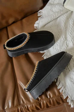 Savanna Fur Shoe M783 BLACK