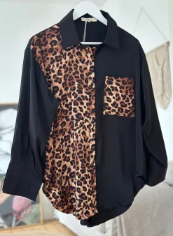 9698 Shirt BLACK/LEO