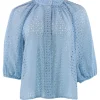 Sia Lace Blouse BLUE
