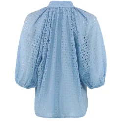 Sia Lace Blouse BLUE
