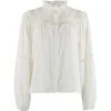 Sienna Embrodery Shirt WHITE