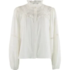 Sienna Embrodery Shirt WHITE