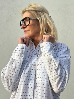 Skagen Dot Shirt WHITE